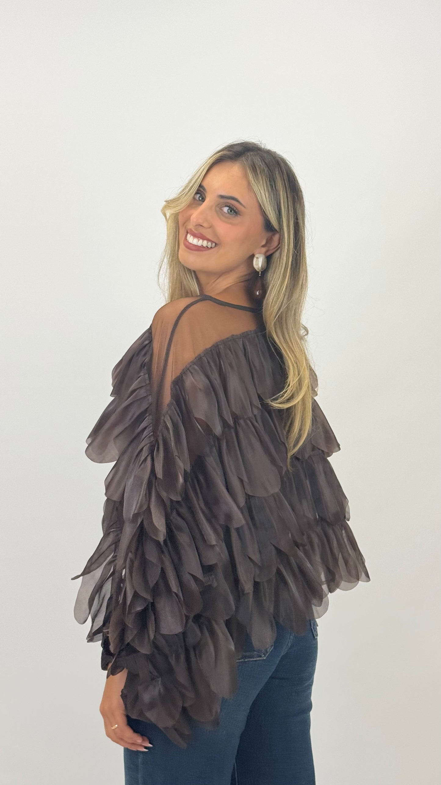 Blusa Falling Leaves