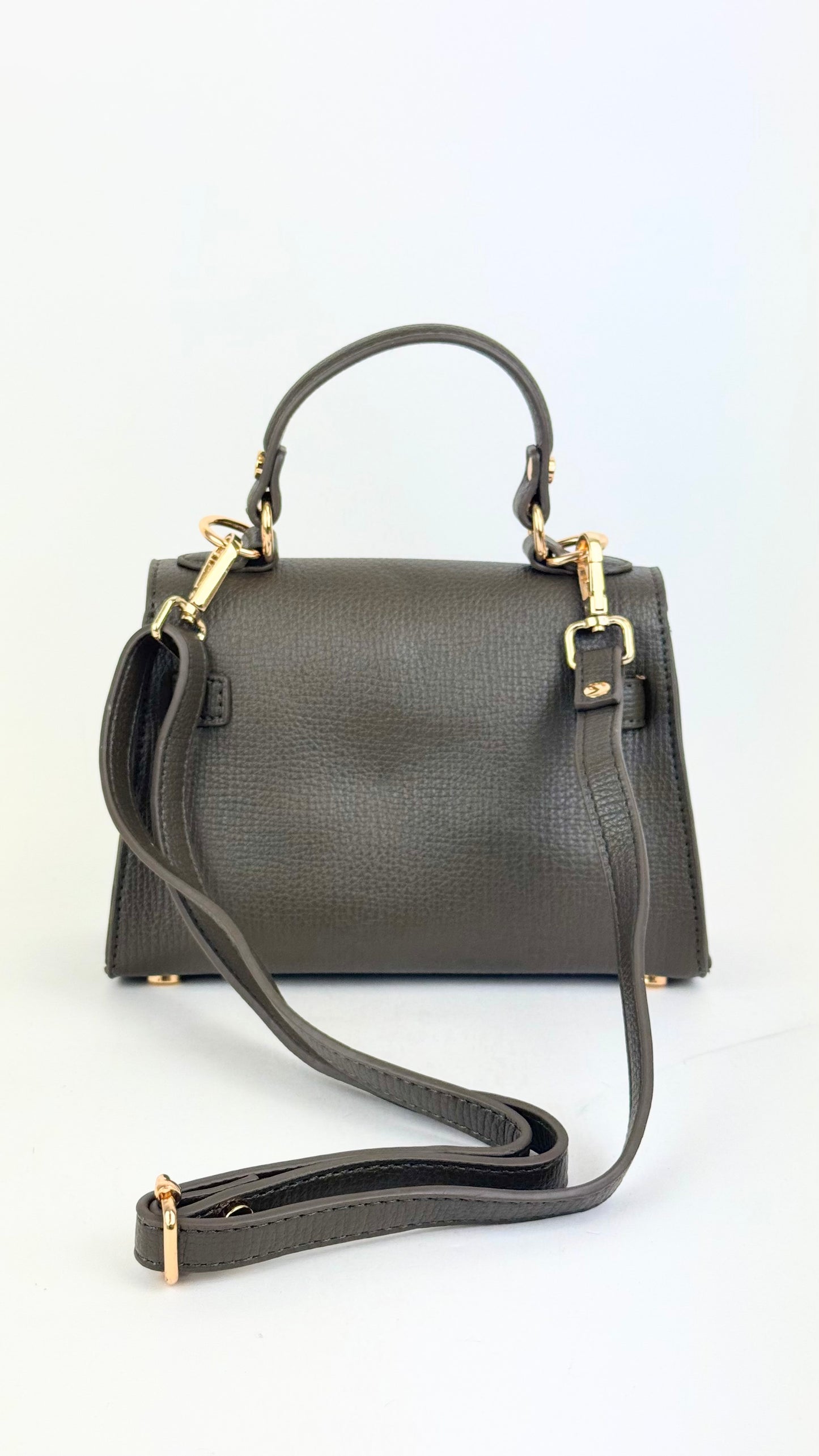 Mala pequena verde-seco