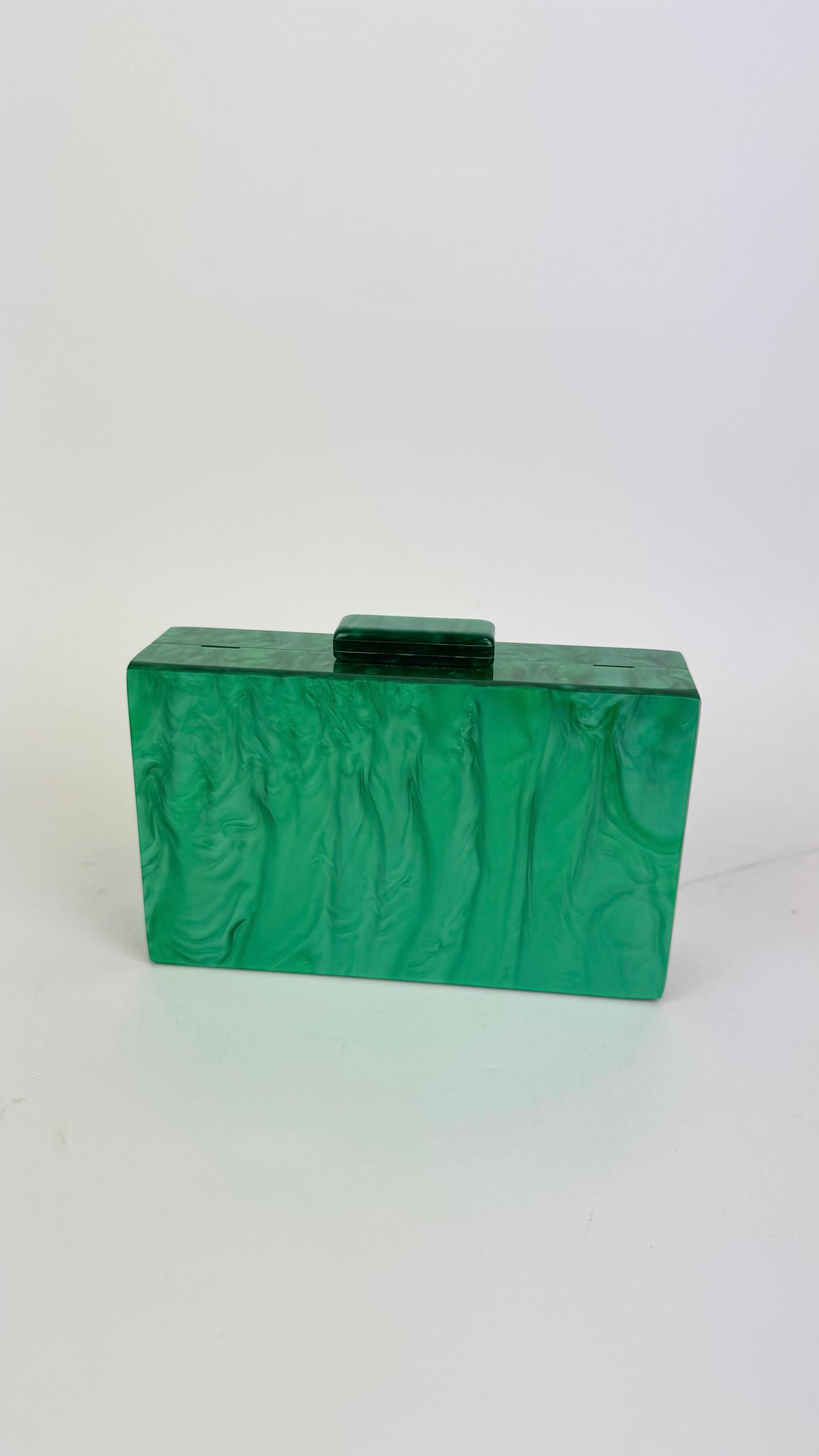 Carteira pochete acrílica verde