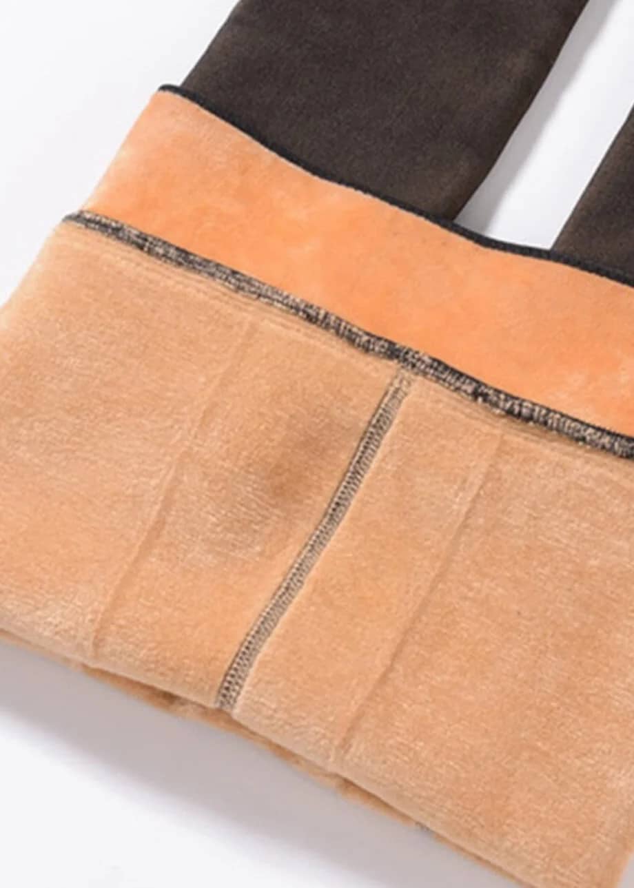 Collants efeito pele térmicos