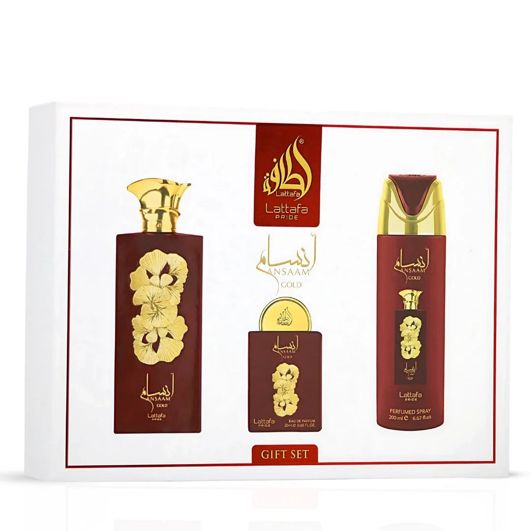 Coffret Gift Set- Ansaam Gold Lattafa