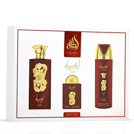 Coffret Gift Set- Ansaam Gold Lattafa
