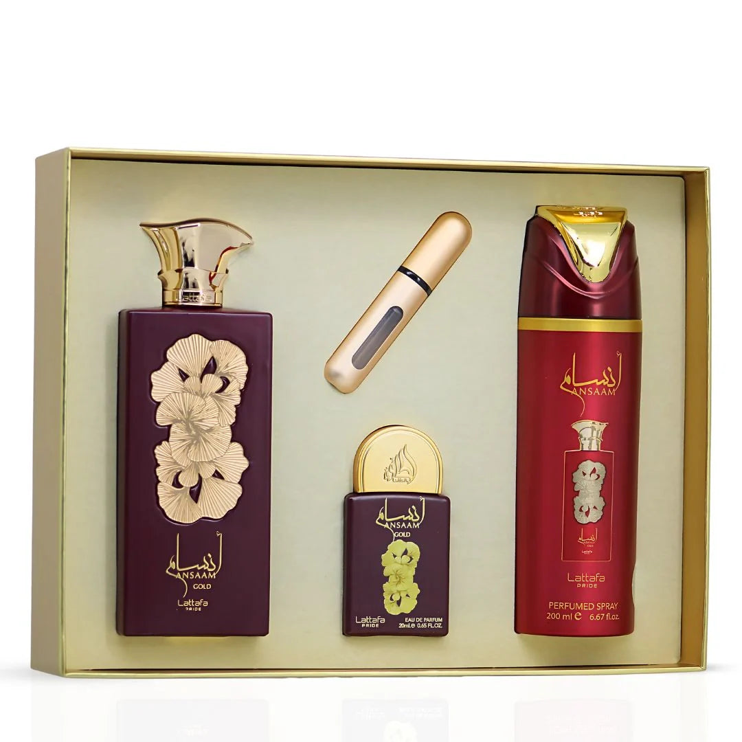 Coffret Gift Set- Ansaam Gold Lattafa
