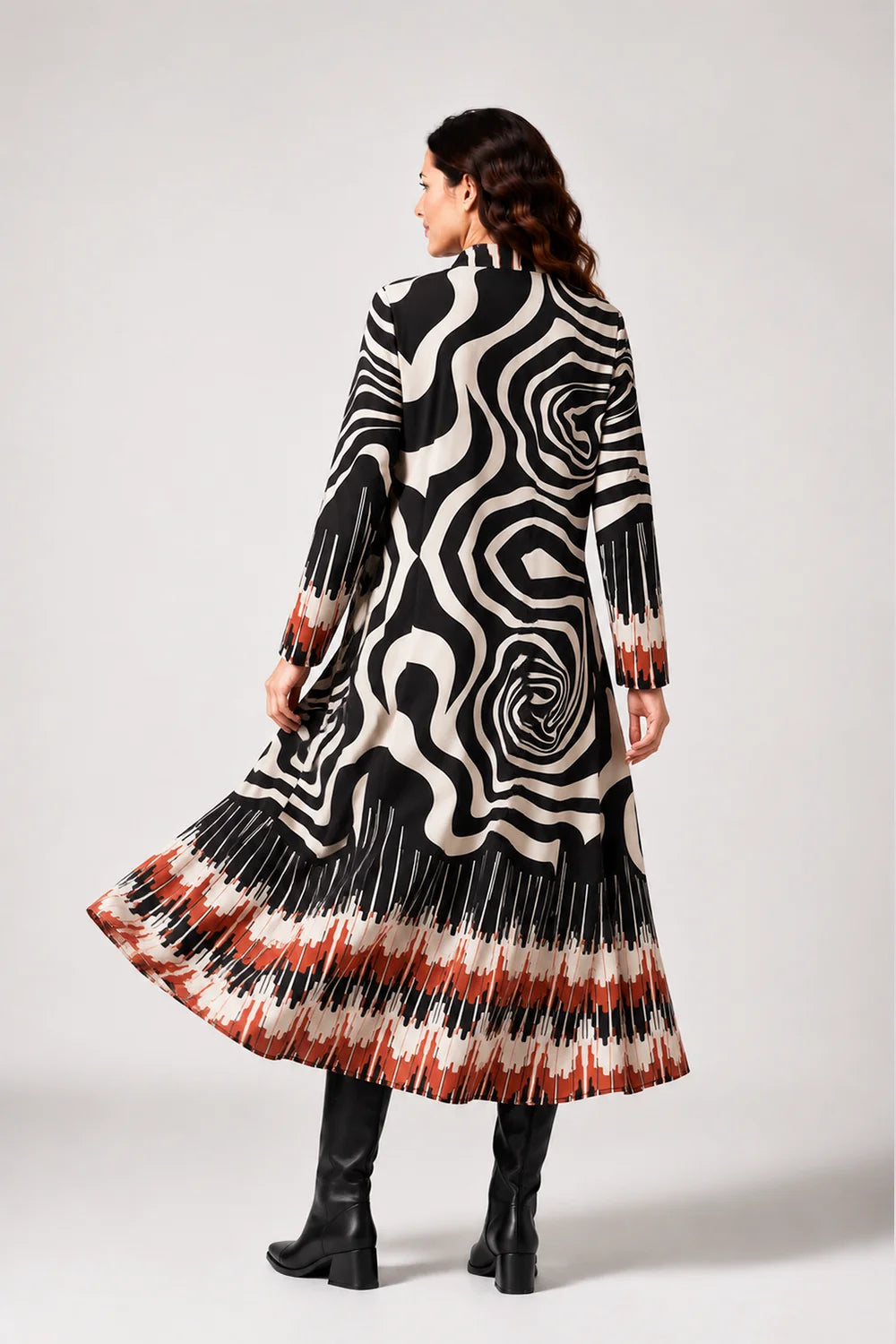 Vestido Mercedes de Miguel estilo camiseiro