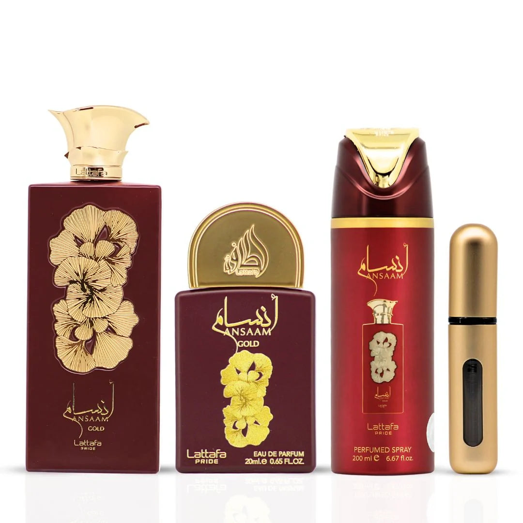 Coffret Gift Set- Ansaam Gold Lattafa