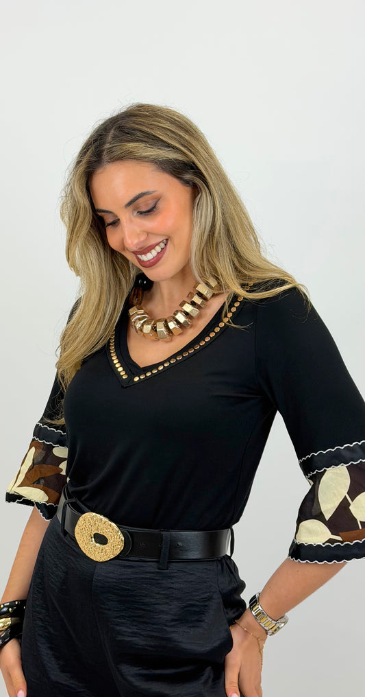 Blusa/t-shirt Monaco