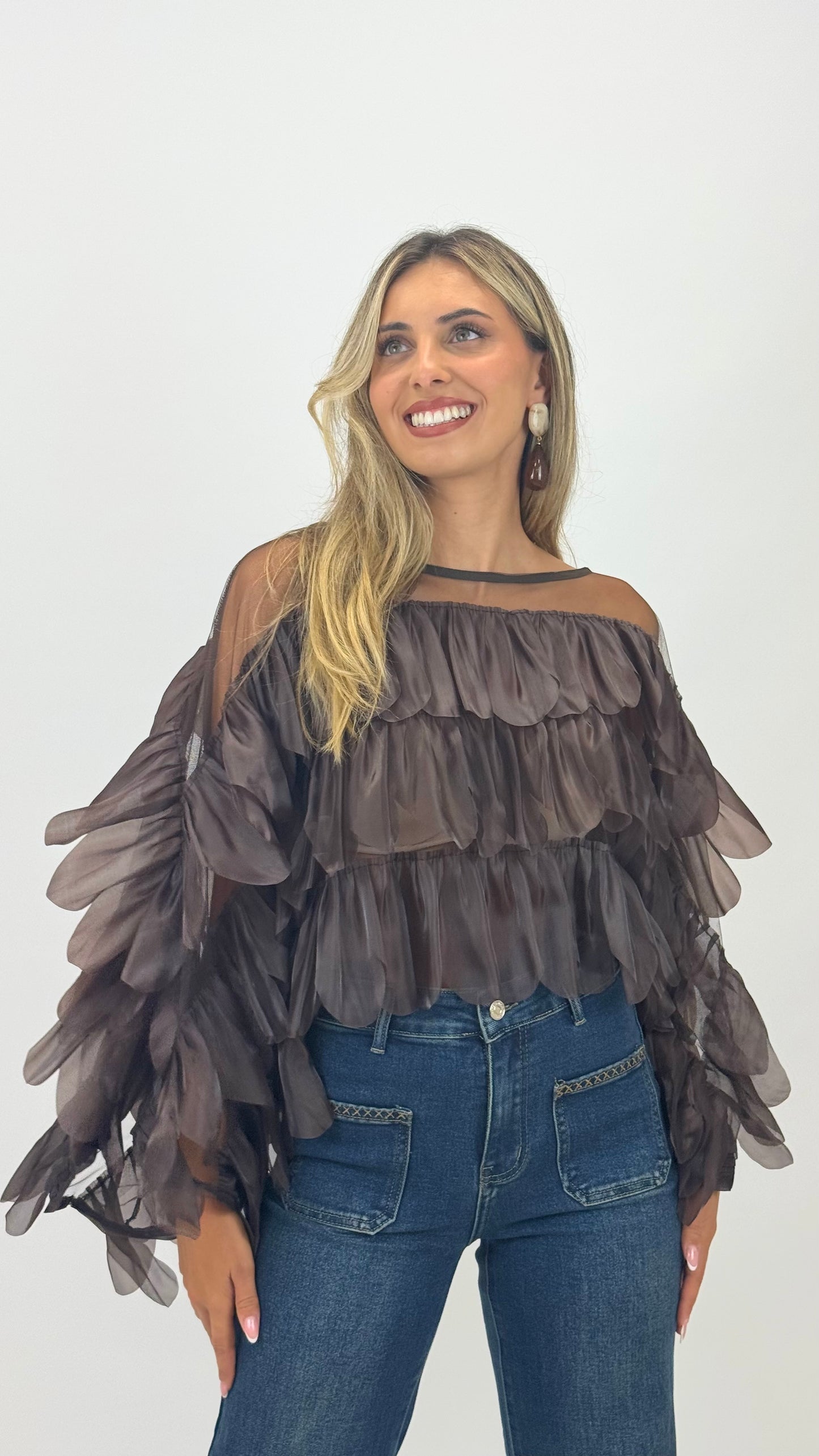 Blusa Falling Leaves
