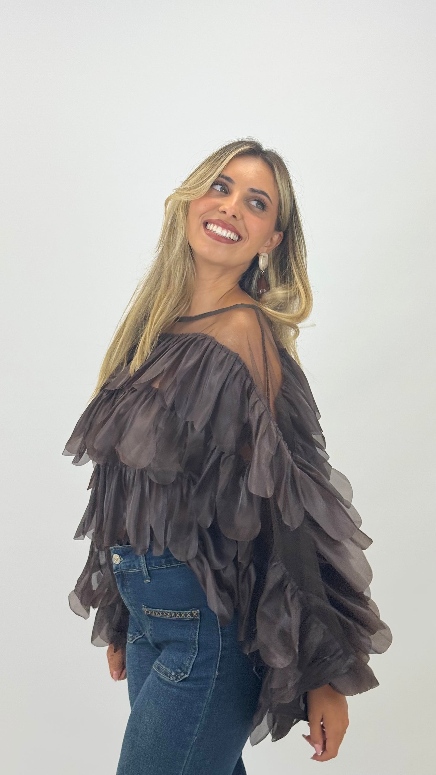 Blusa Falling Leaves