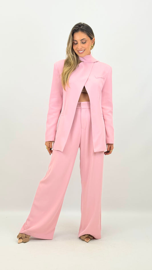 Blazer rosa Lumina
