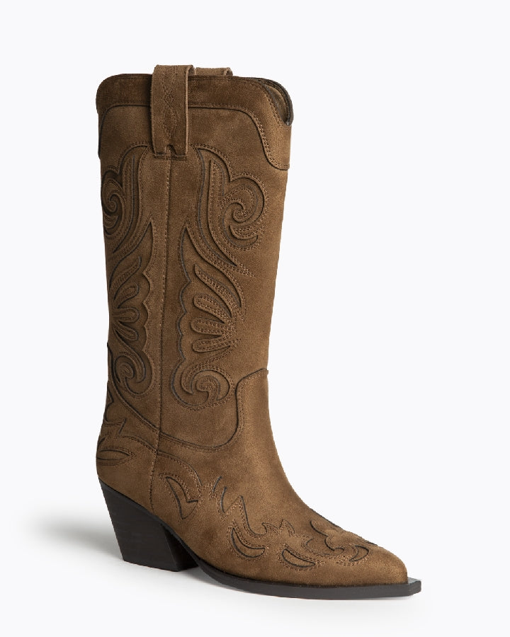 Texana estilo camurça camel