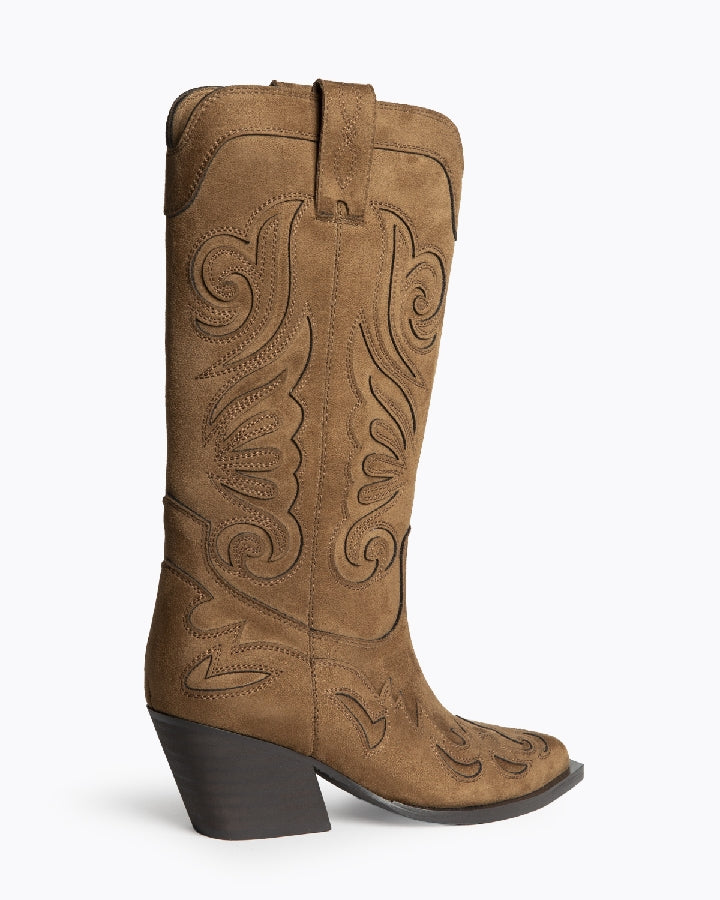 Texana estilo camurça camel