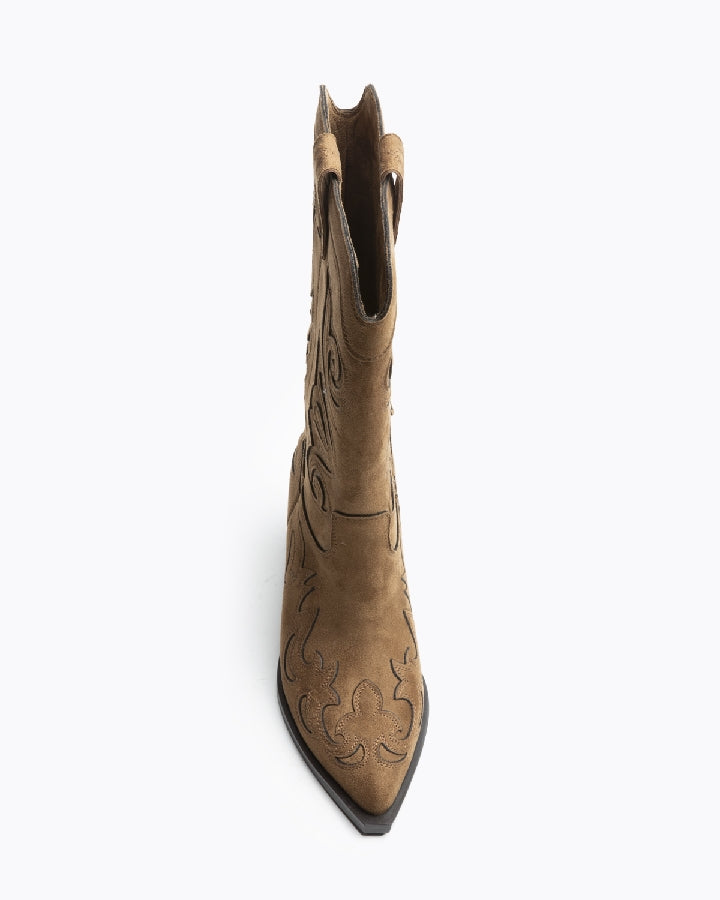 Texana estilo camurça camel