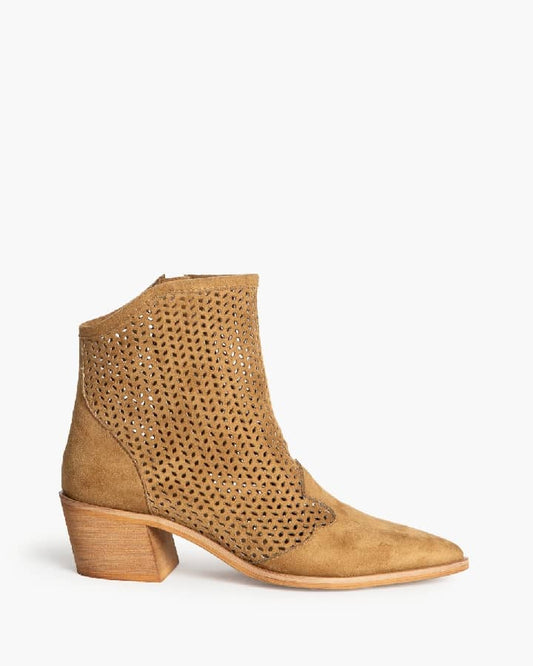 Botas meia-estação camel