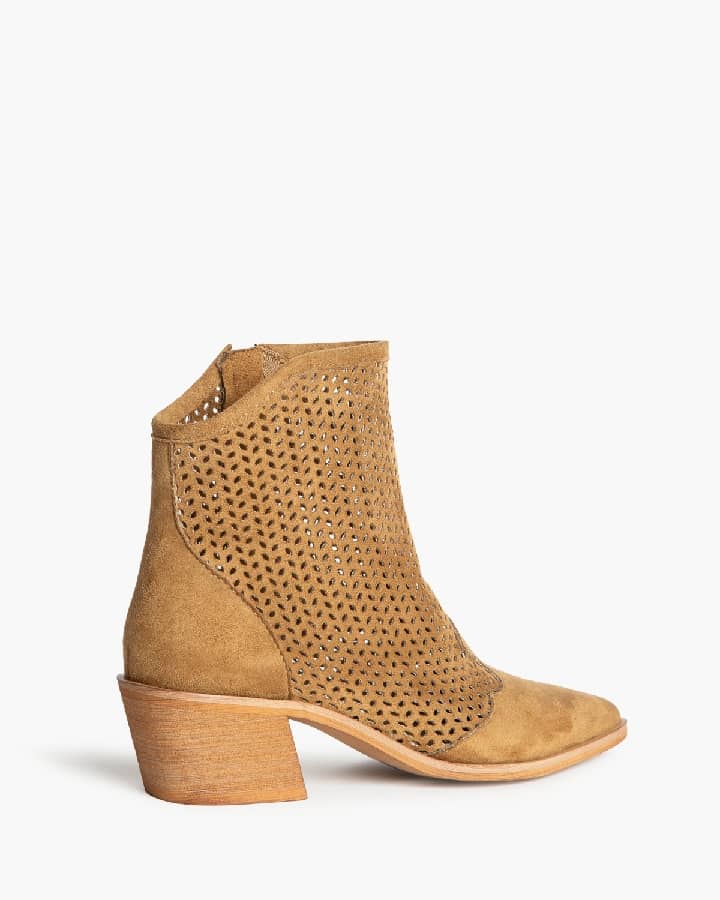 Botas meia-estação camel