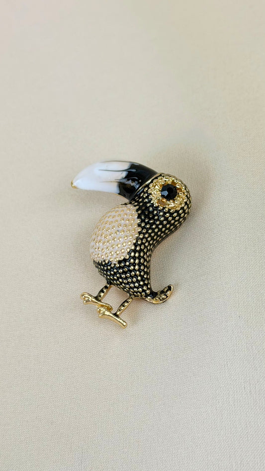 Alfinete tucano tons preto