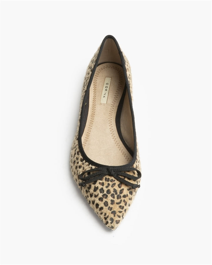 Sapato raso leopardo