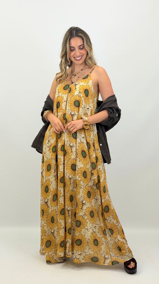 Vestido girasóis