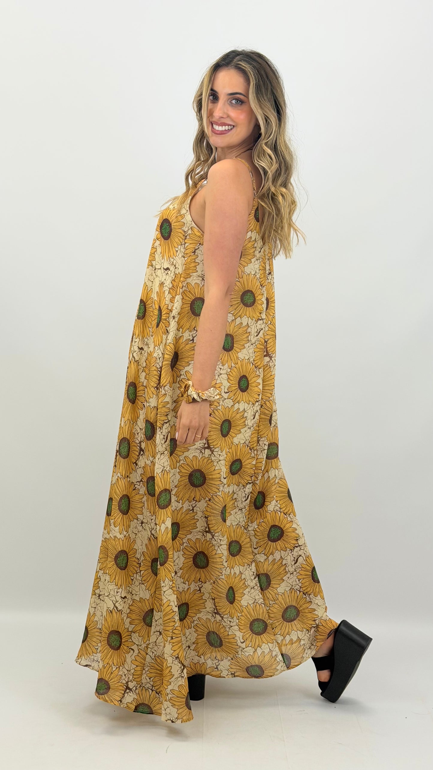 Vestido girasóis
