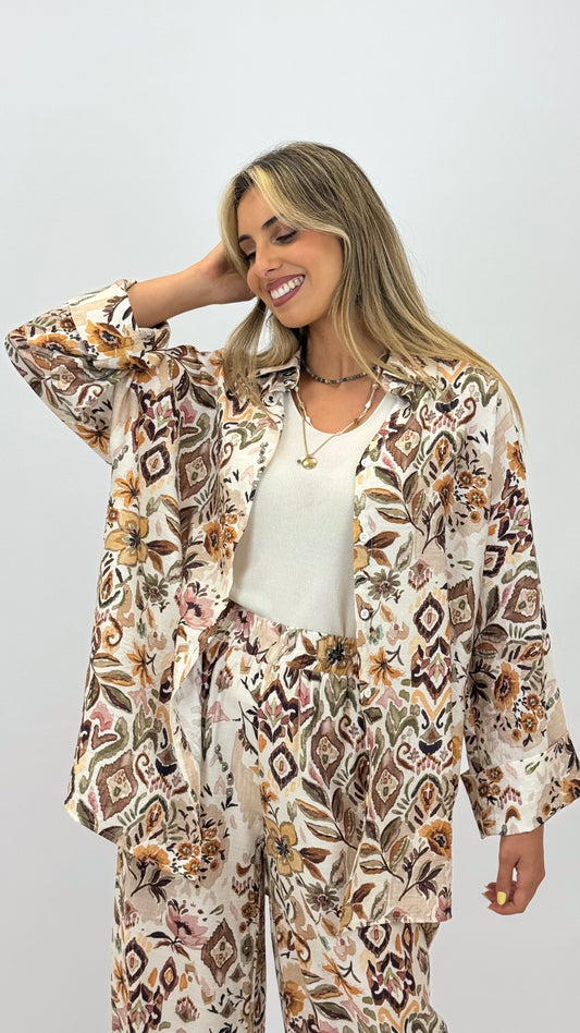 Blusa/Kimono Éden
