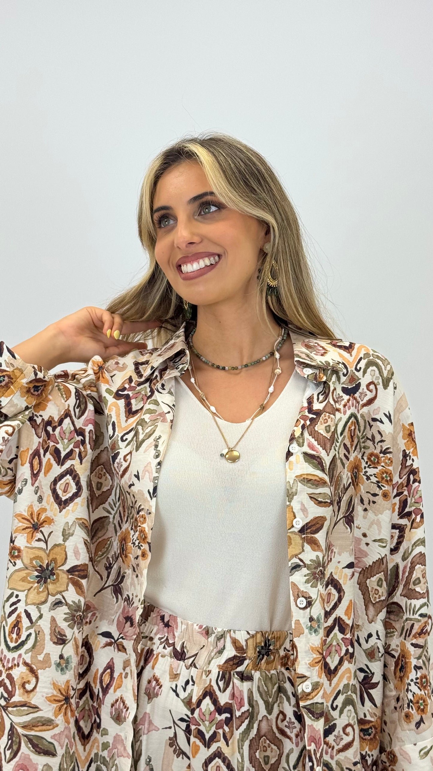 Blusa/Kimono Éden