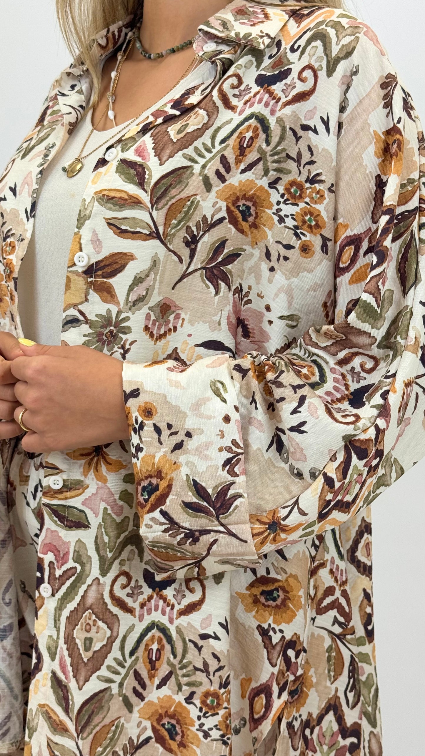Blusa/Kimono Éden