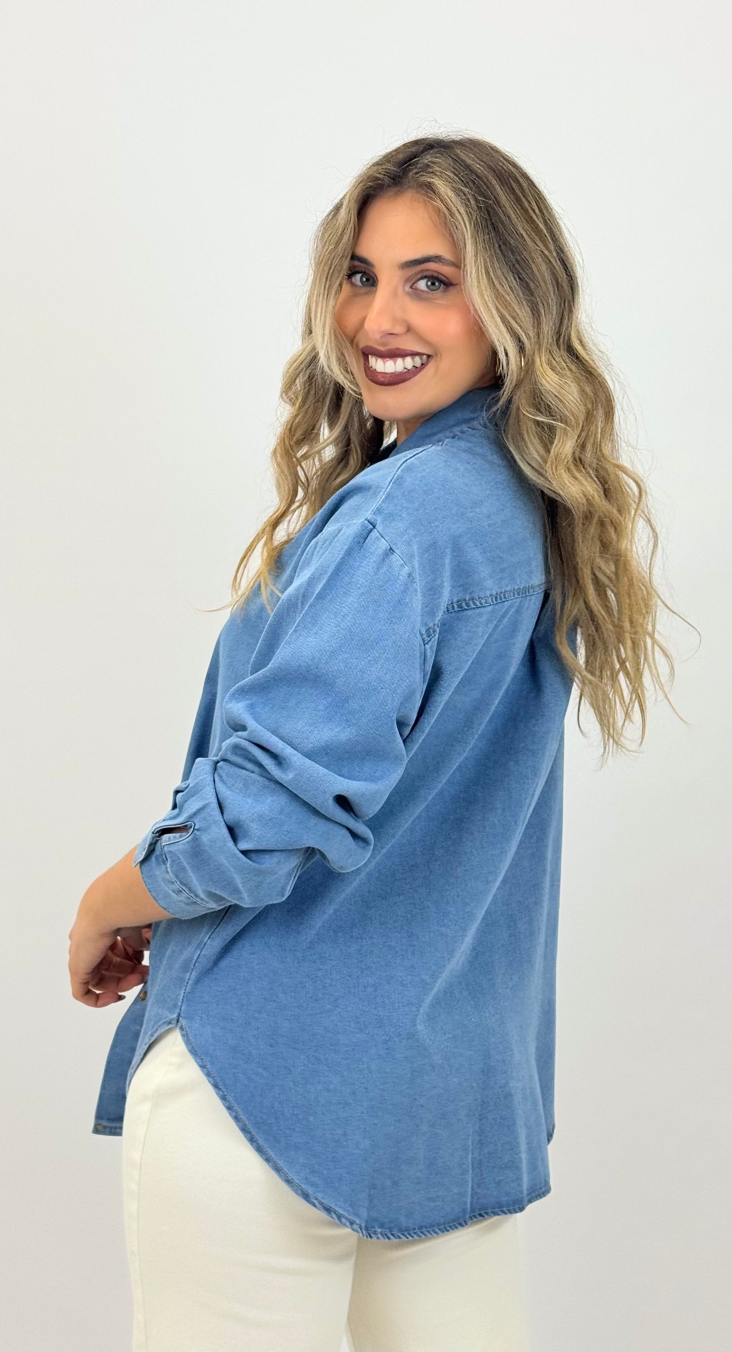 Camisa ganga com aplicação pedras em acrílico