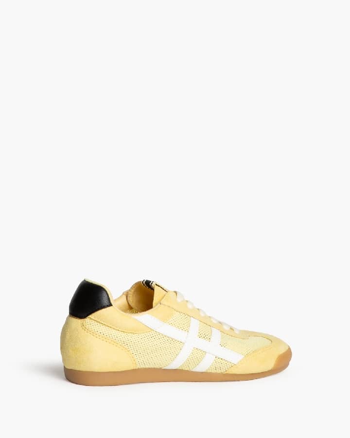Sapatilha amarelo-claro