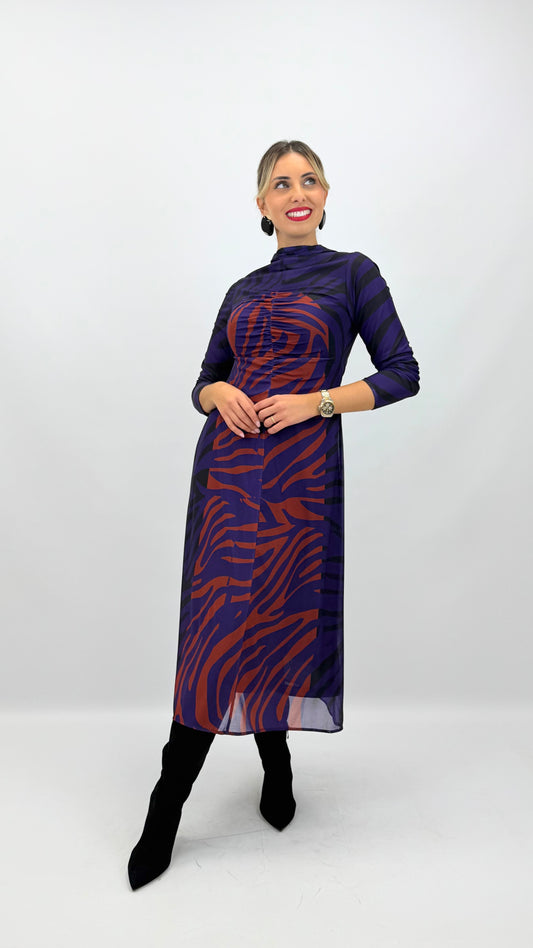 Vestido drapeado Dublin