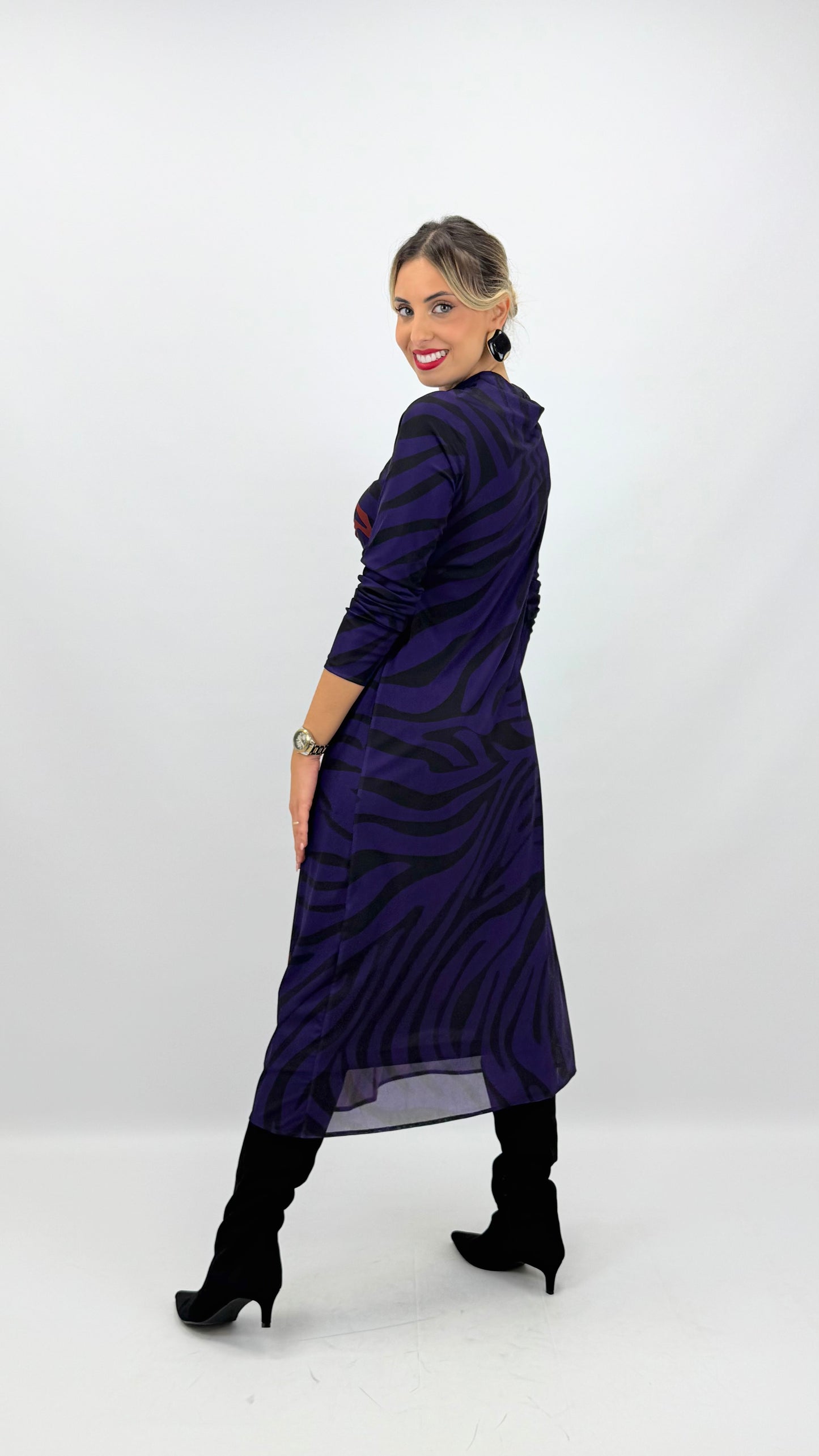 Vestido drapeado Dublin