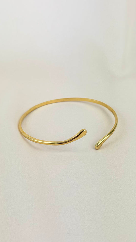 Pulseira de braço aço simples