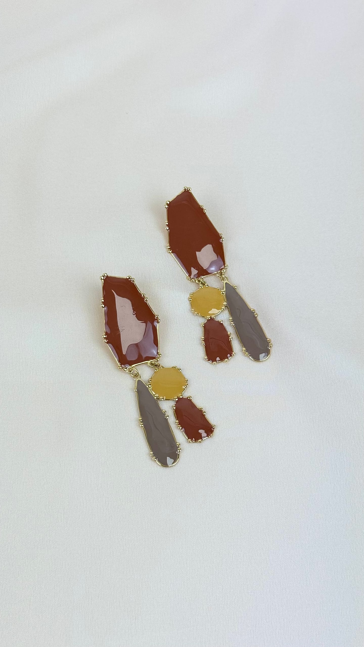Brincos Chocolate d'Orange
