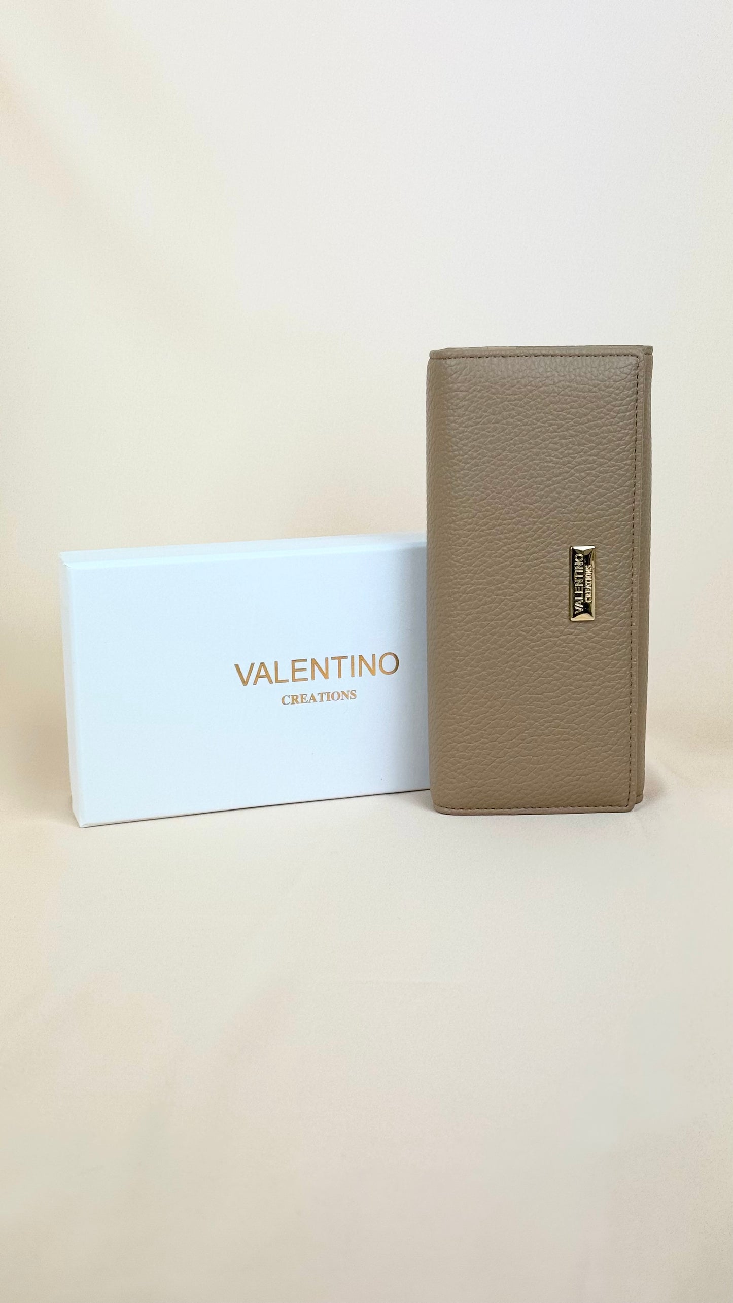 Porta-moedas Valentino Creations Taupe