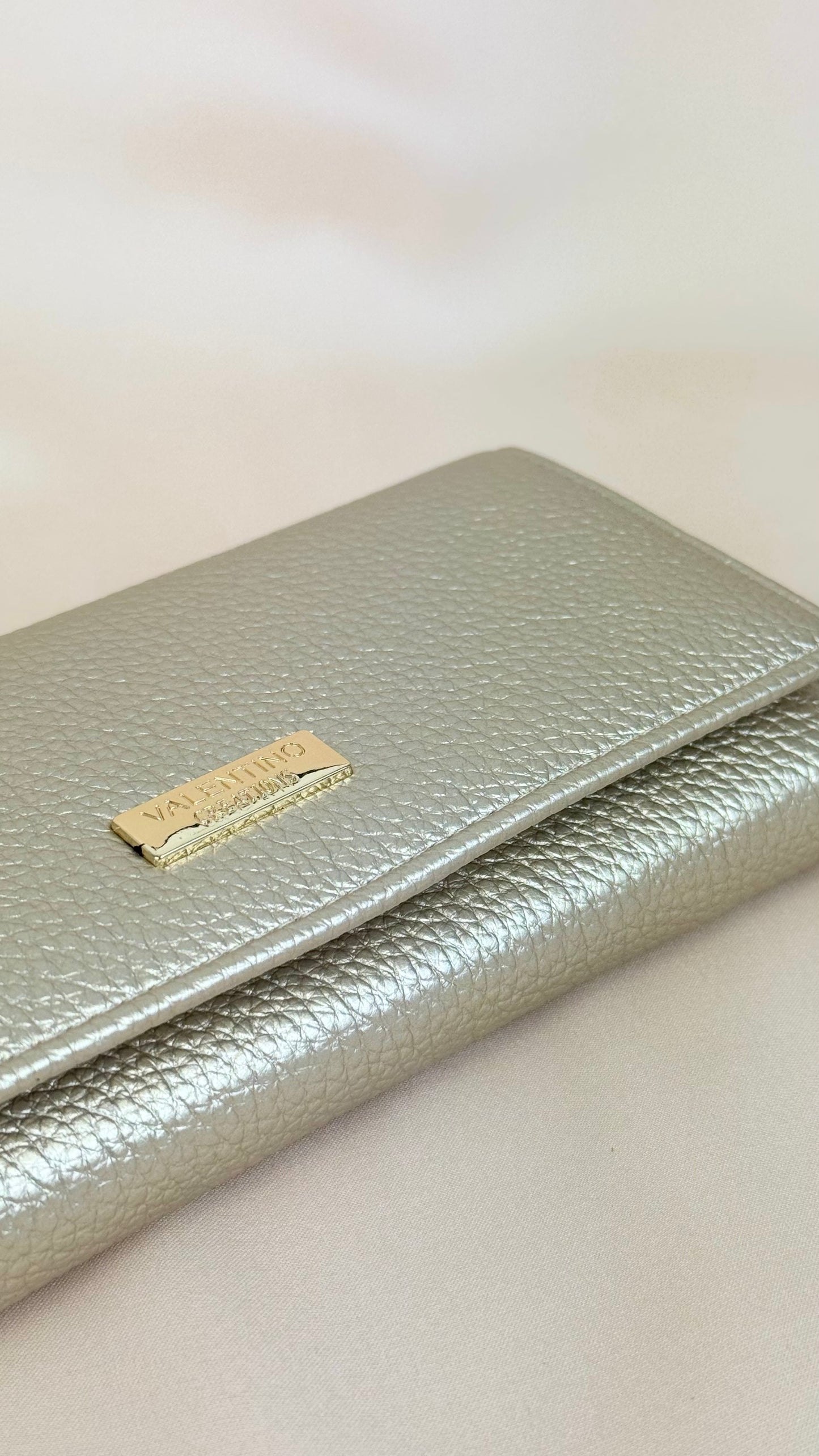 Porta-moedas Valentino Creations Dourado