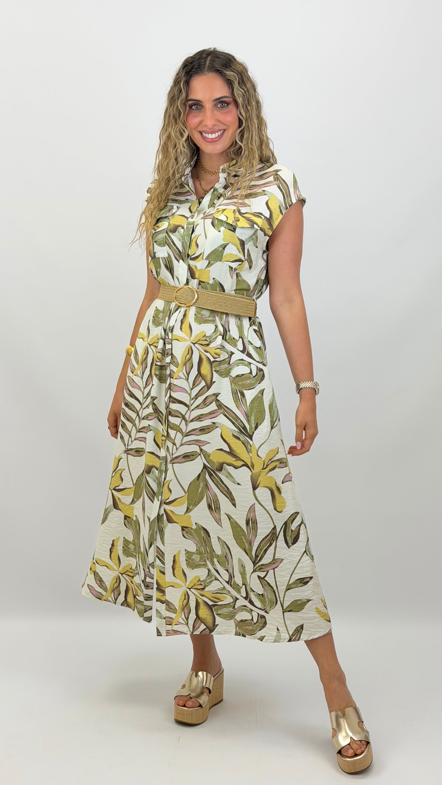Vestido lima-limão