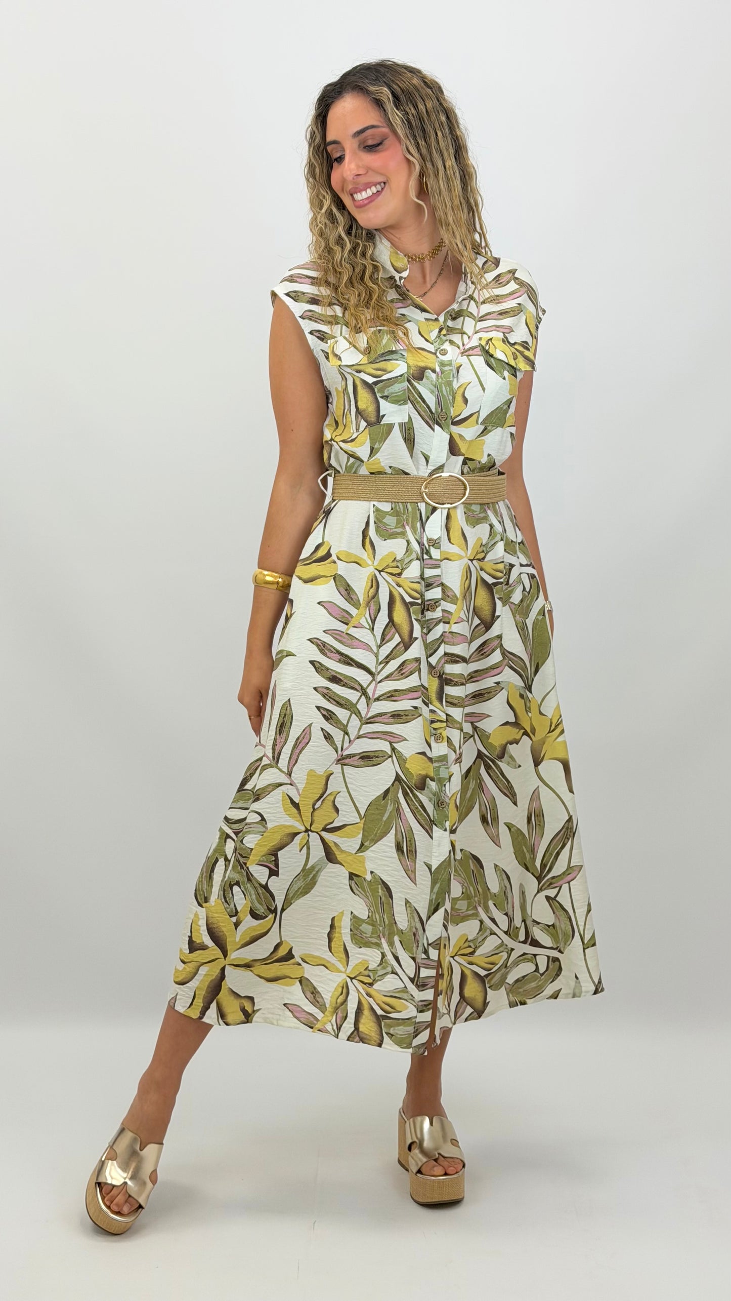 Vestido lima-limão