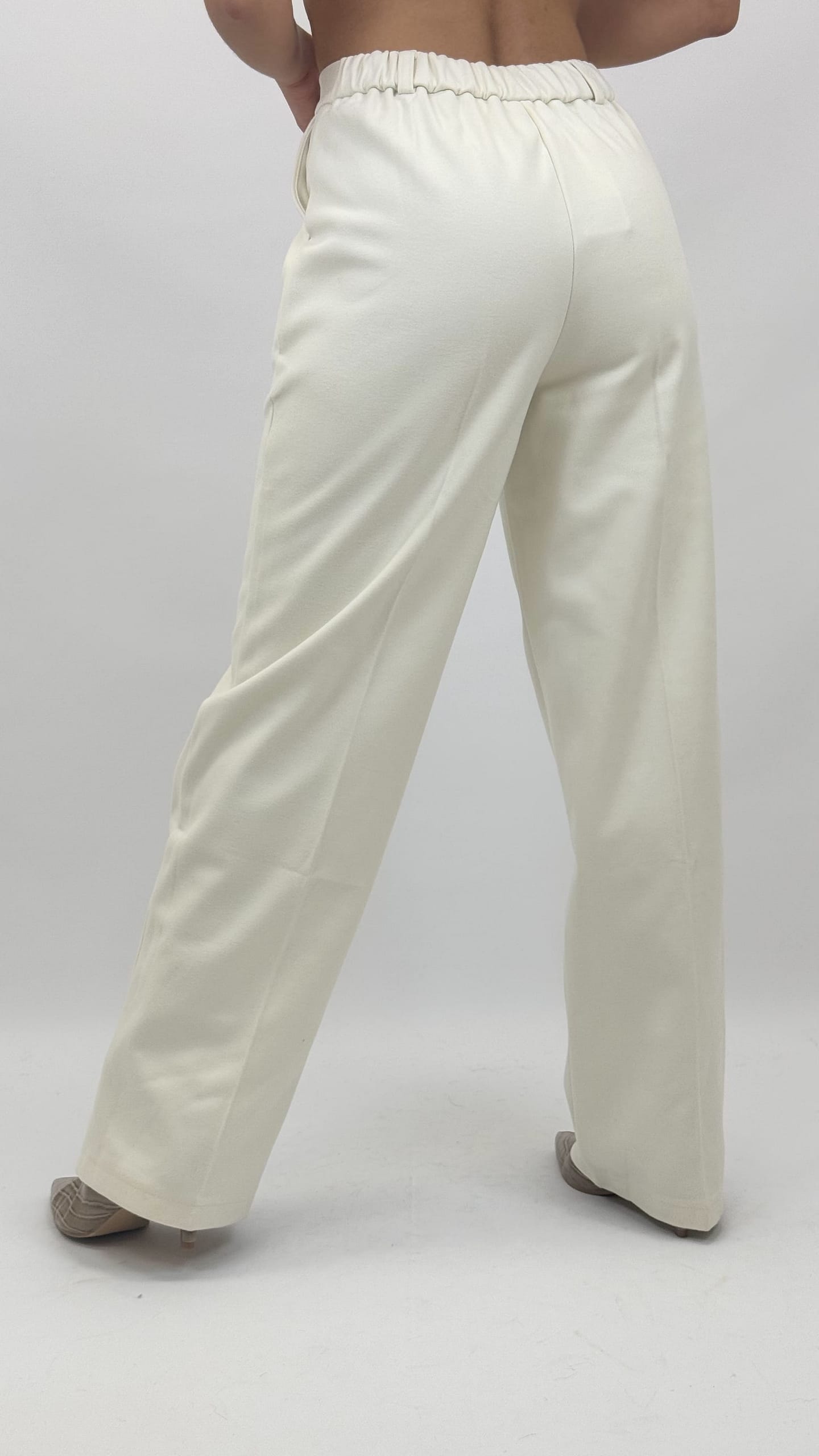 Calça fazenda straight pérola