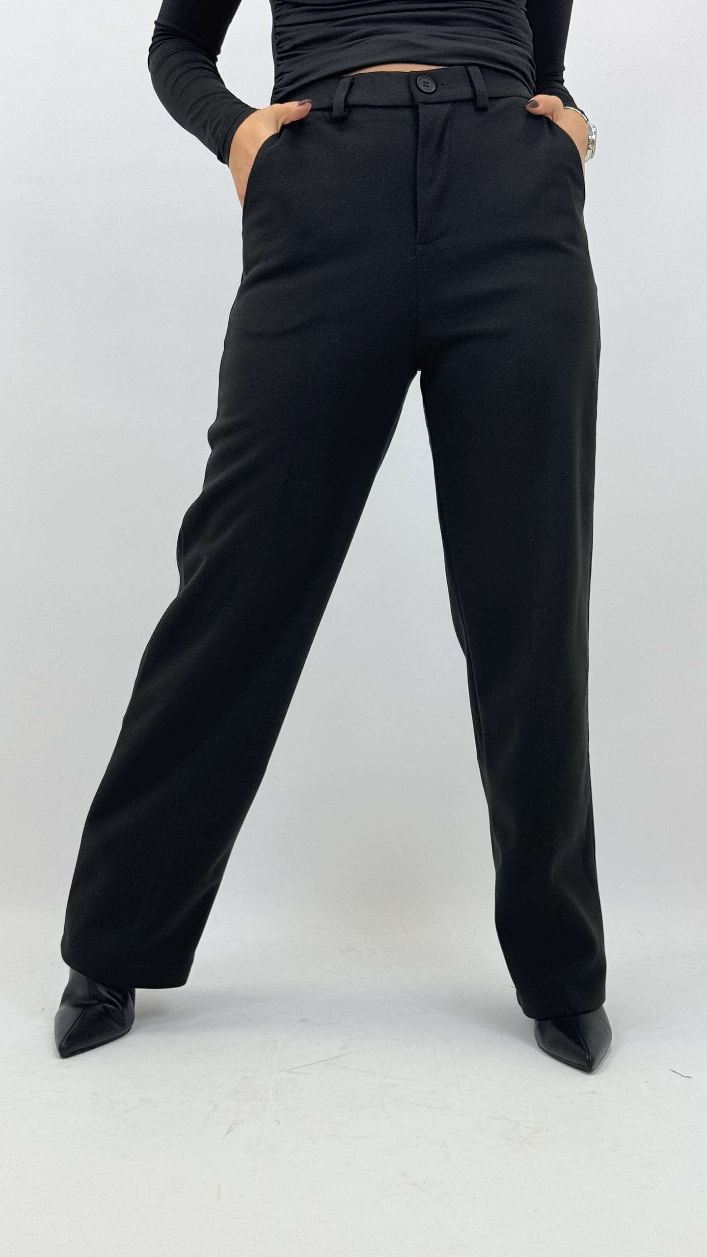 Calça fazenda straight preto