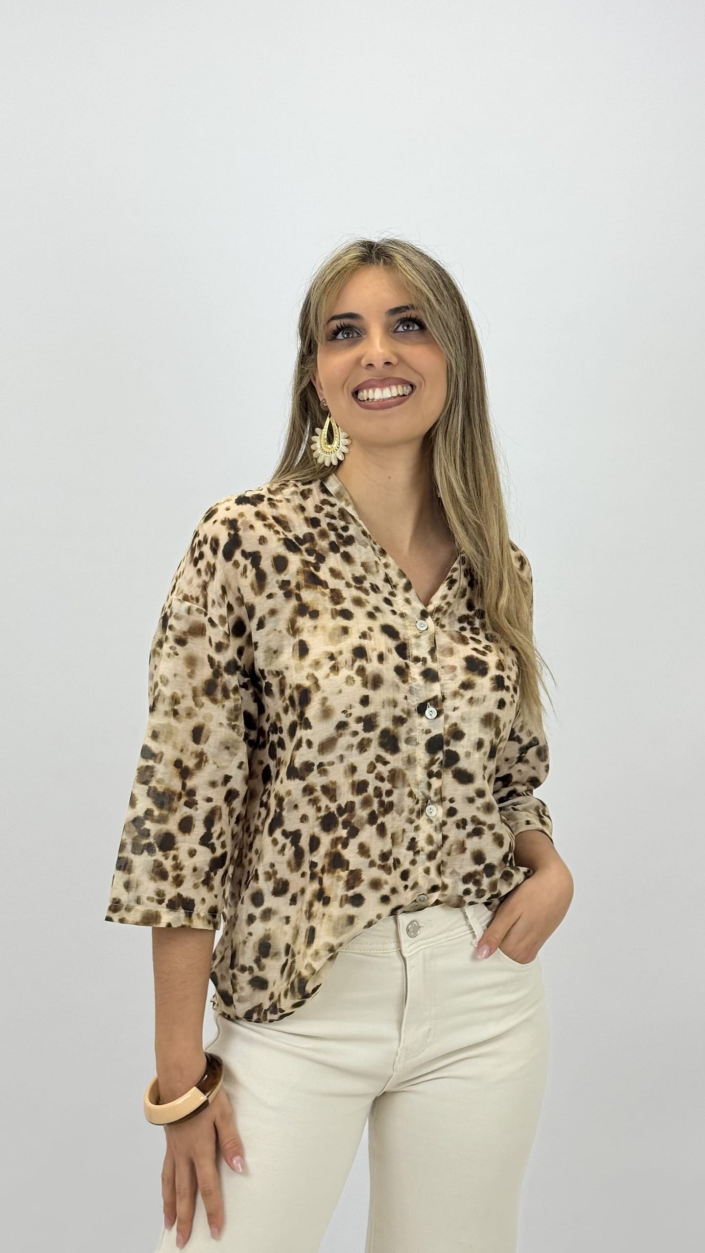 Blusa Côte d'Azur