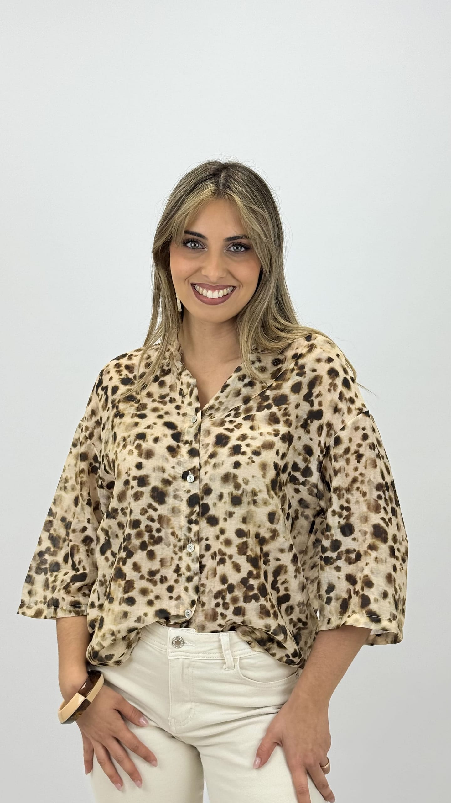 Blusa Côte d'Azur