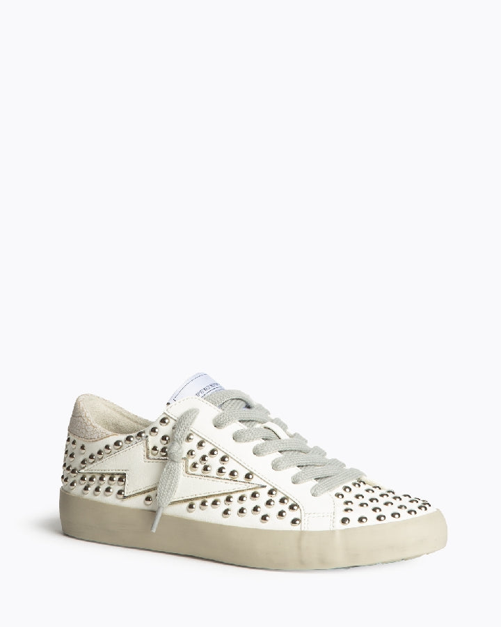 Sapatilha thunder com tachas branco