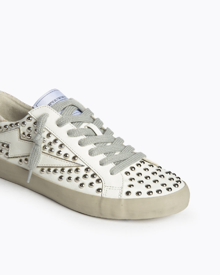 Sapatilha thunder com tachas branco