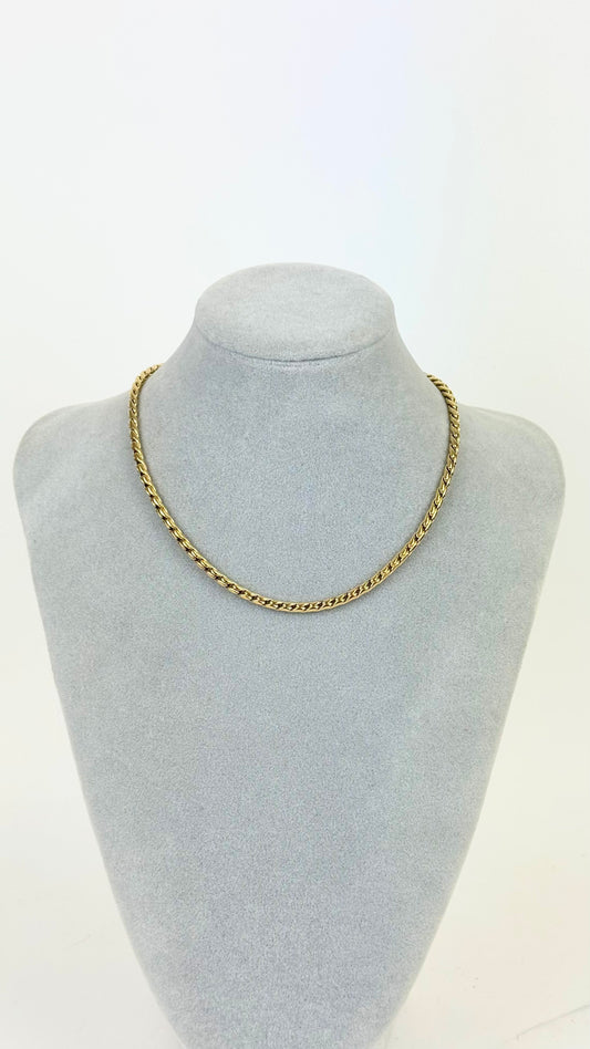Colar cordão dourado